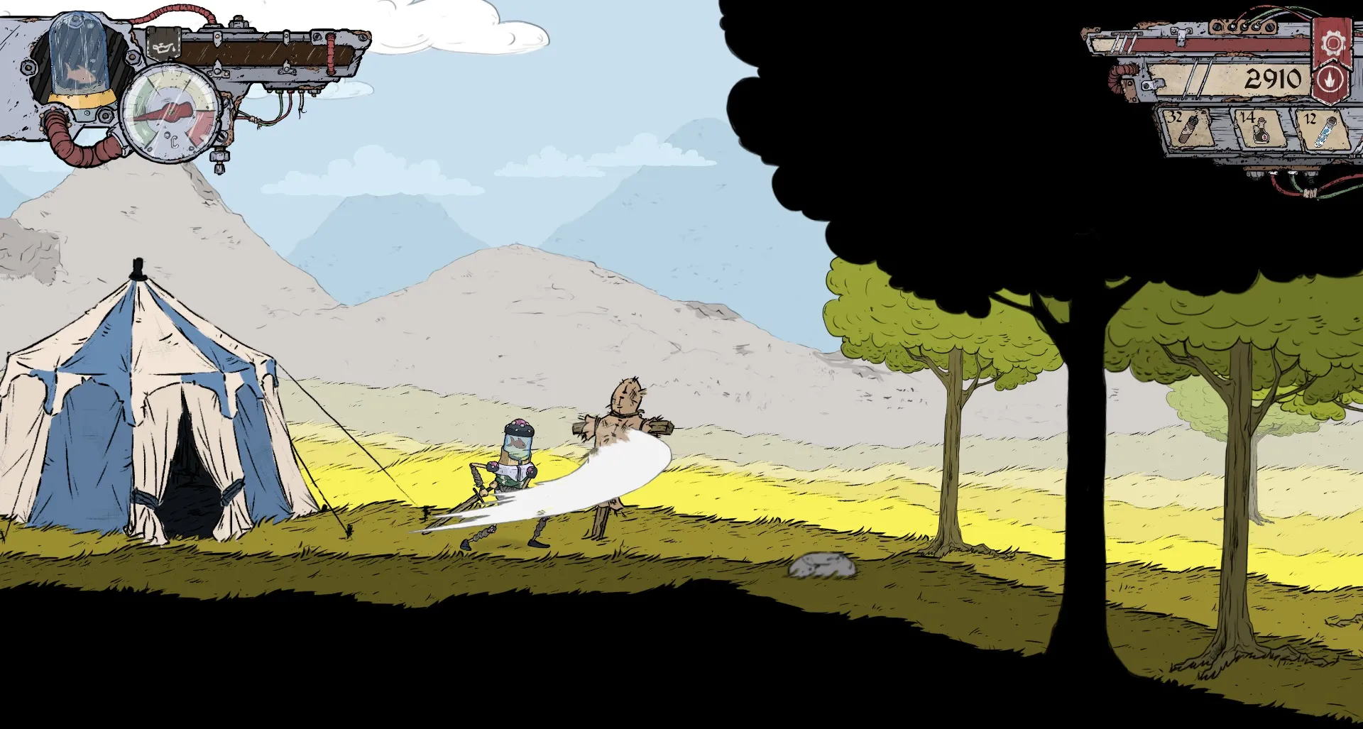 Exploring The Middle Ages As A Fish Inside A Robot