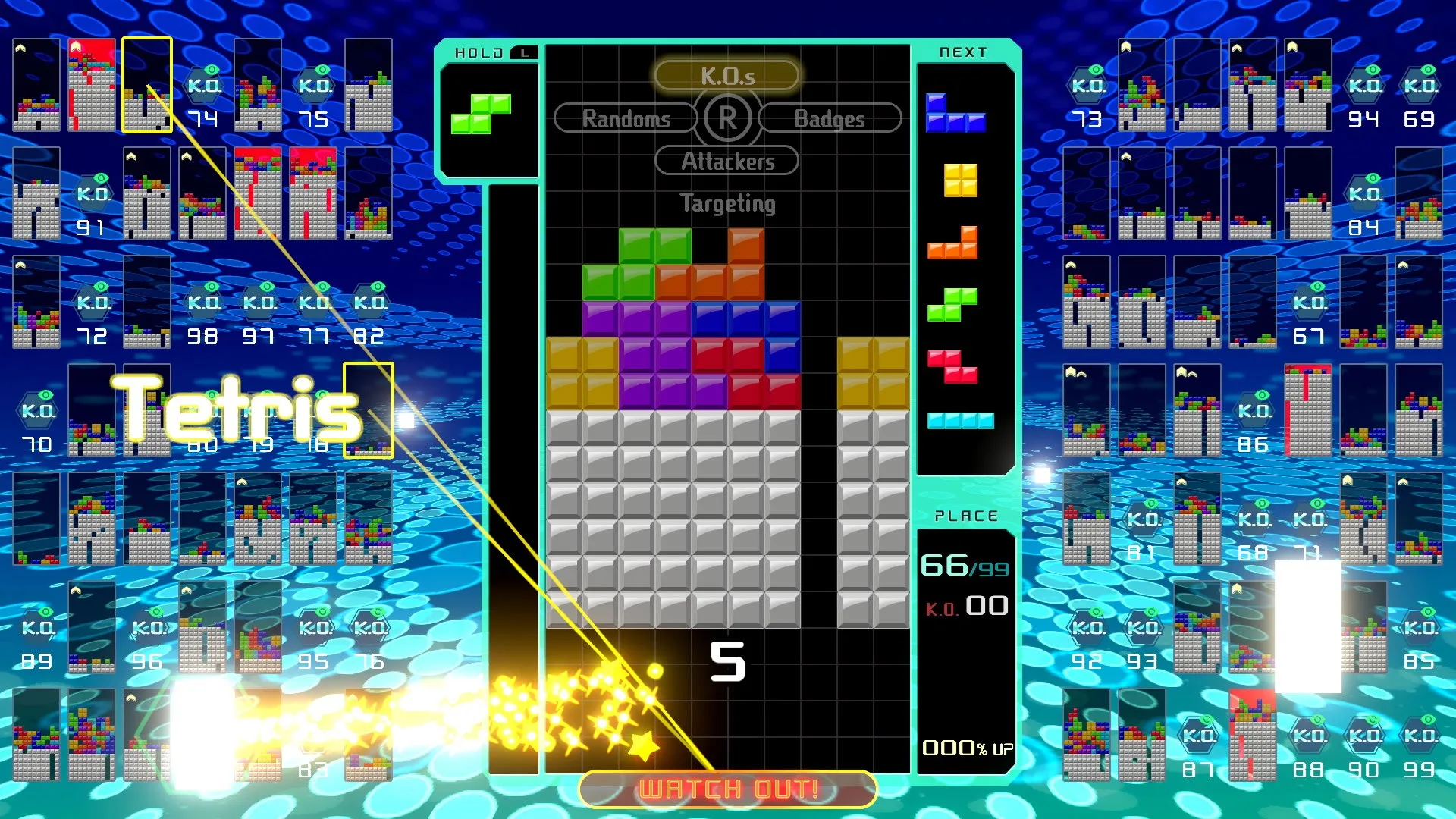 Winner Winner, Tetris Dinner