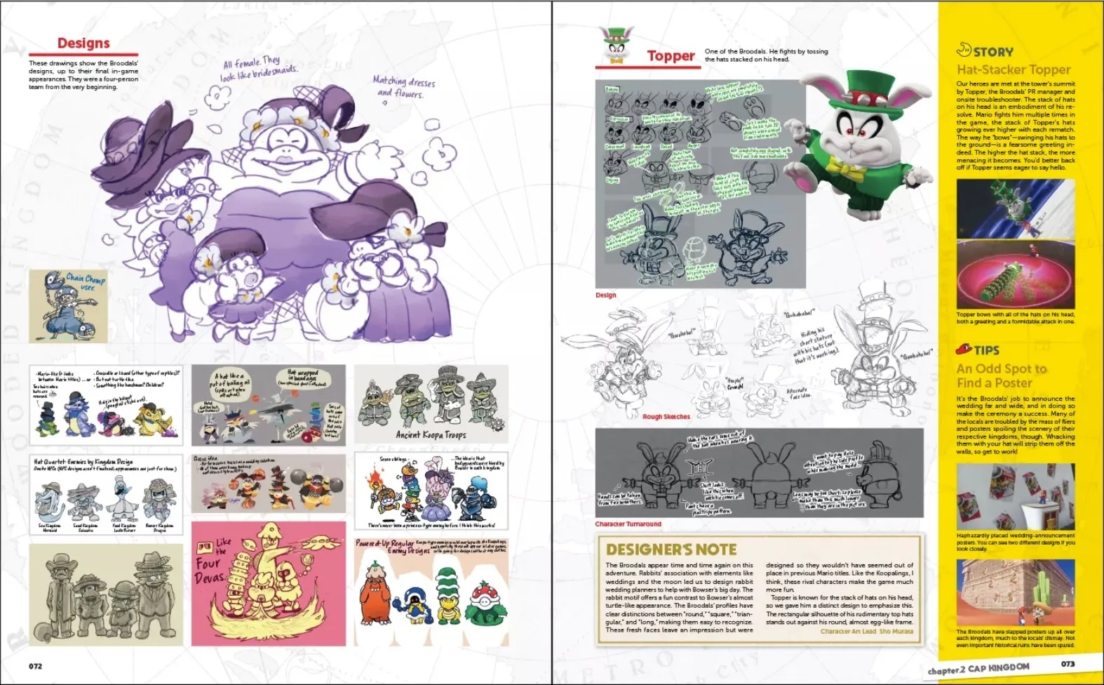 Here's A Sneak Peek Inside The Art Of Super Mario Odyssey