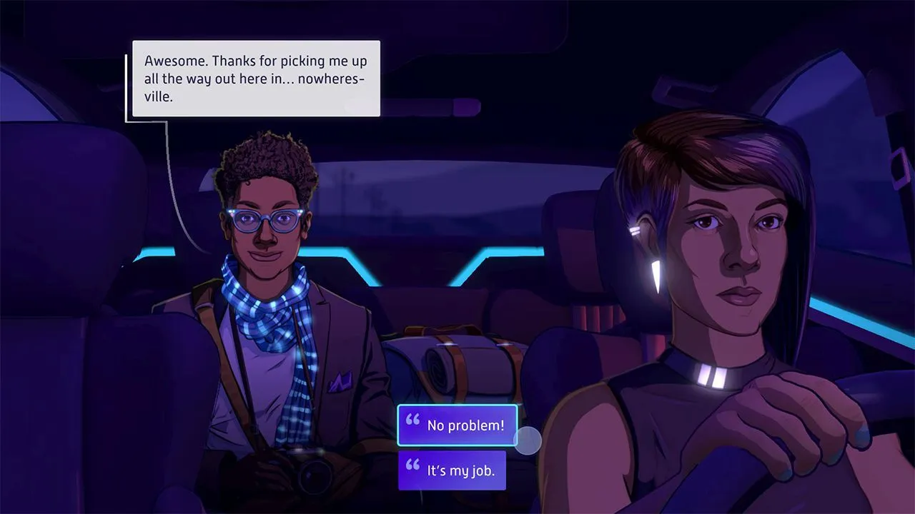 Neo Cab Review – A Trip Of Fascinating Possibilities 
