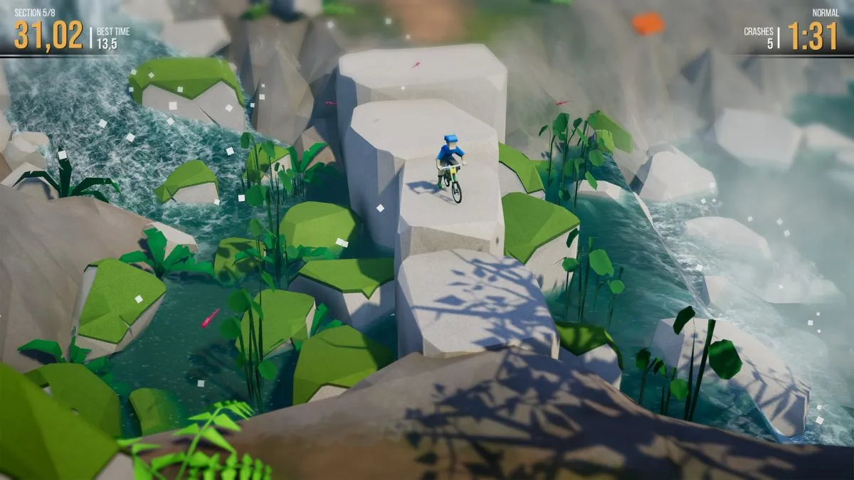 Lonely Mountains: Downhill Review – Serene Velocity