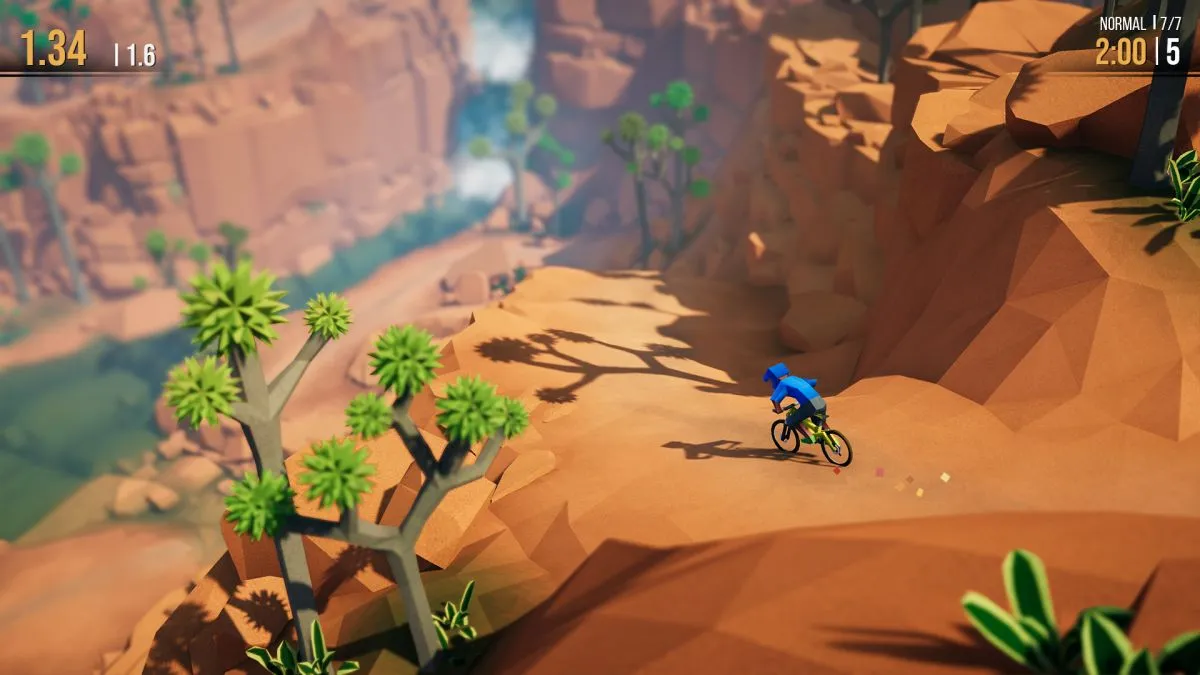 Lonely Mountains: Downhill Review – Serene Velocity