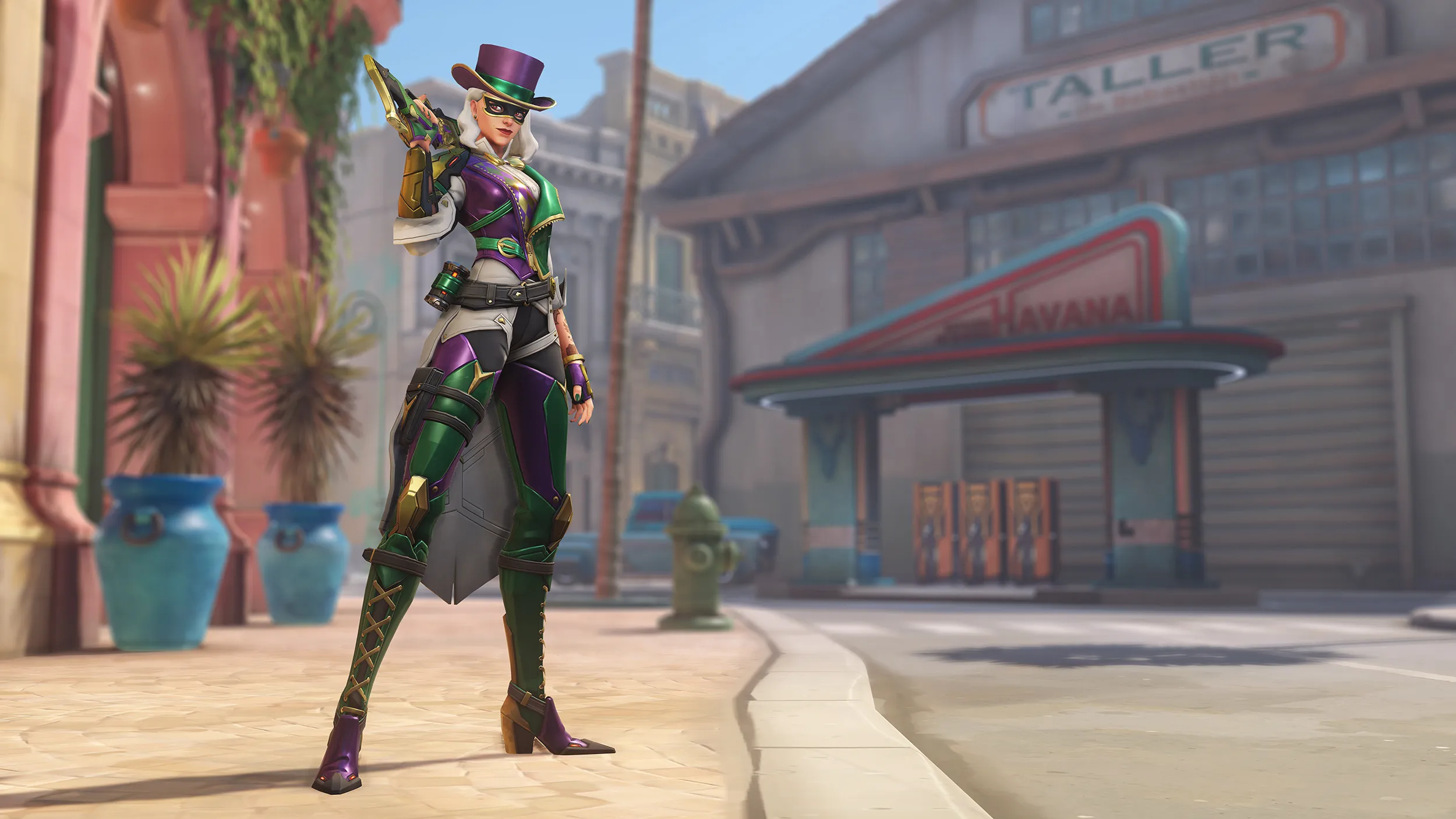 Get An Ashe Skin During Overwatch's Mardi Gras Event