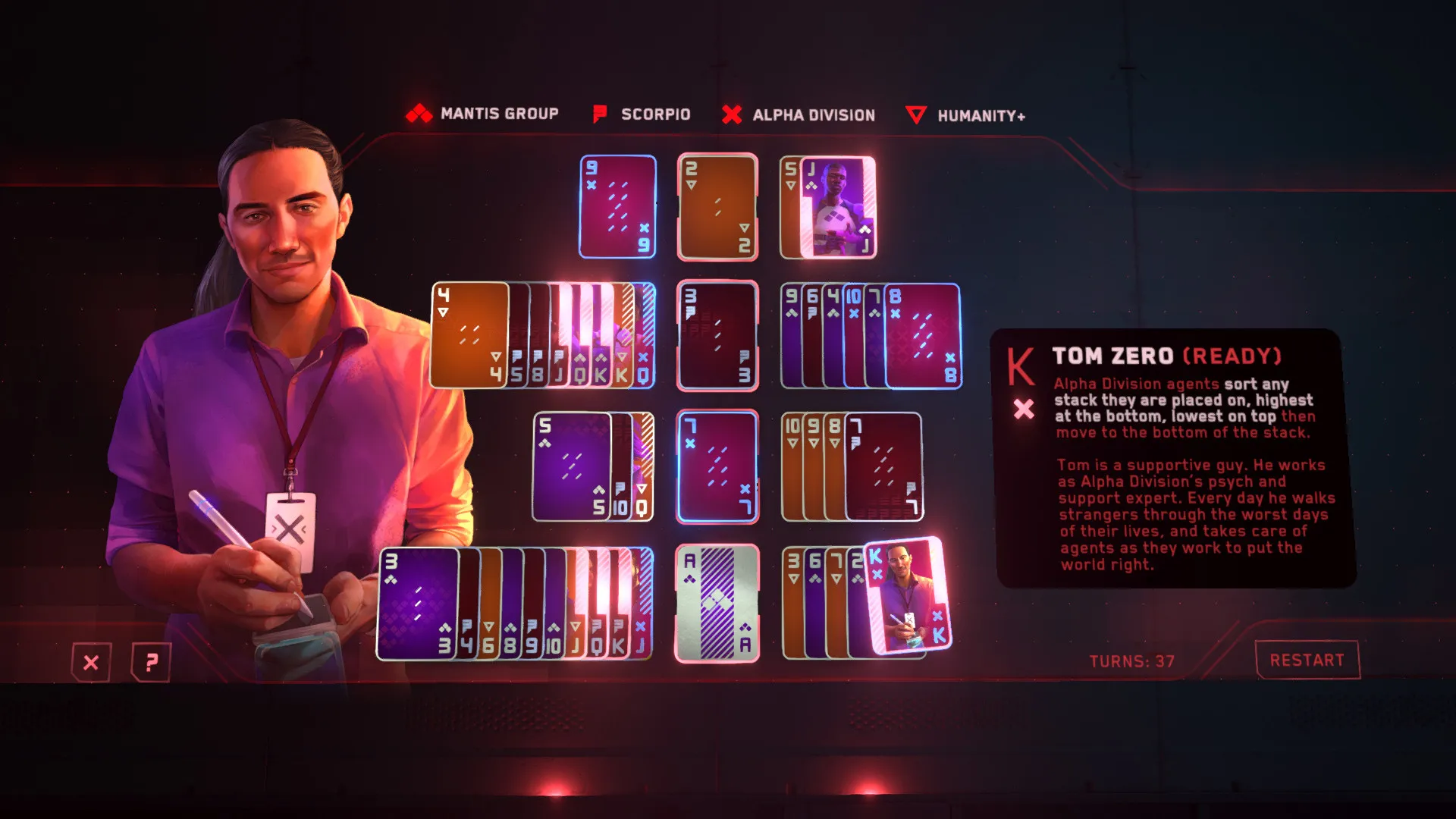 A Story-Based Solitaire Game From The Studio Behind John Wick Hex Is Available Now