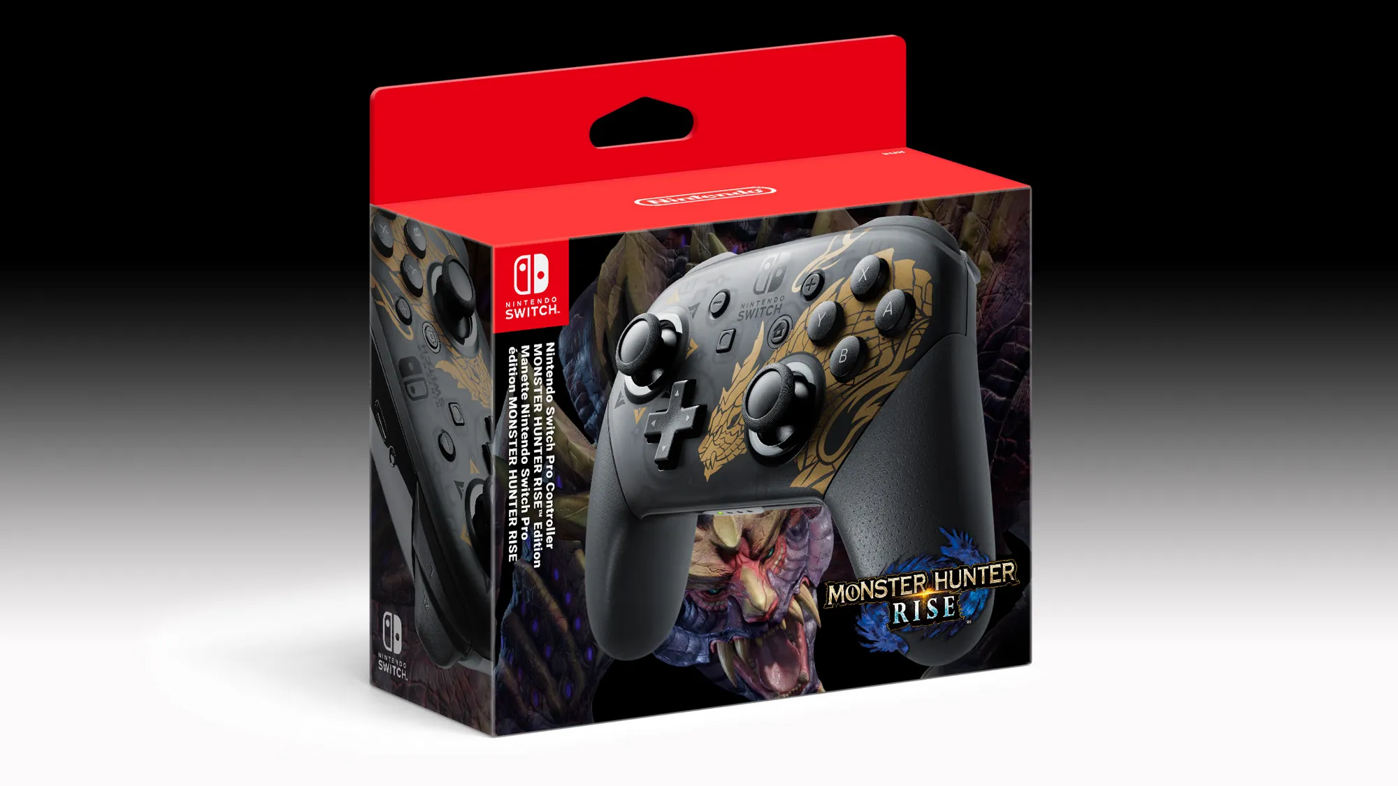 New Monster Hunter Rise Nintendo Switch Console And Pro Controller Revealed