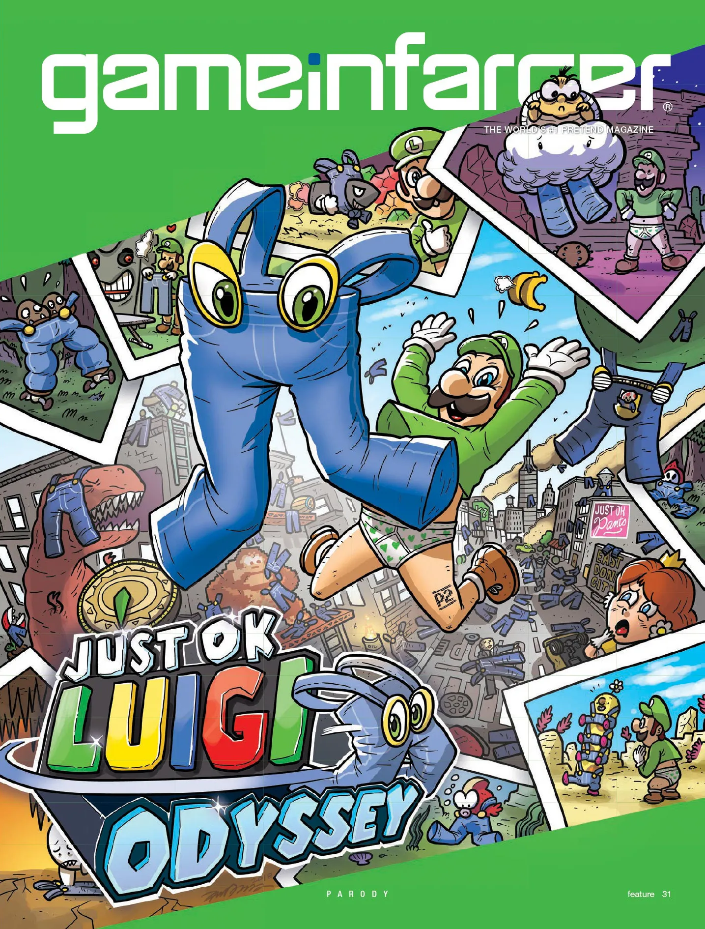 Game Infarcer Cover Retrospective: Fake Games Through The Years