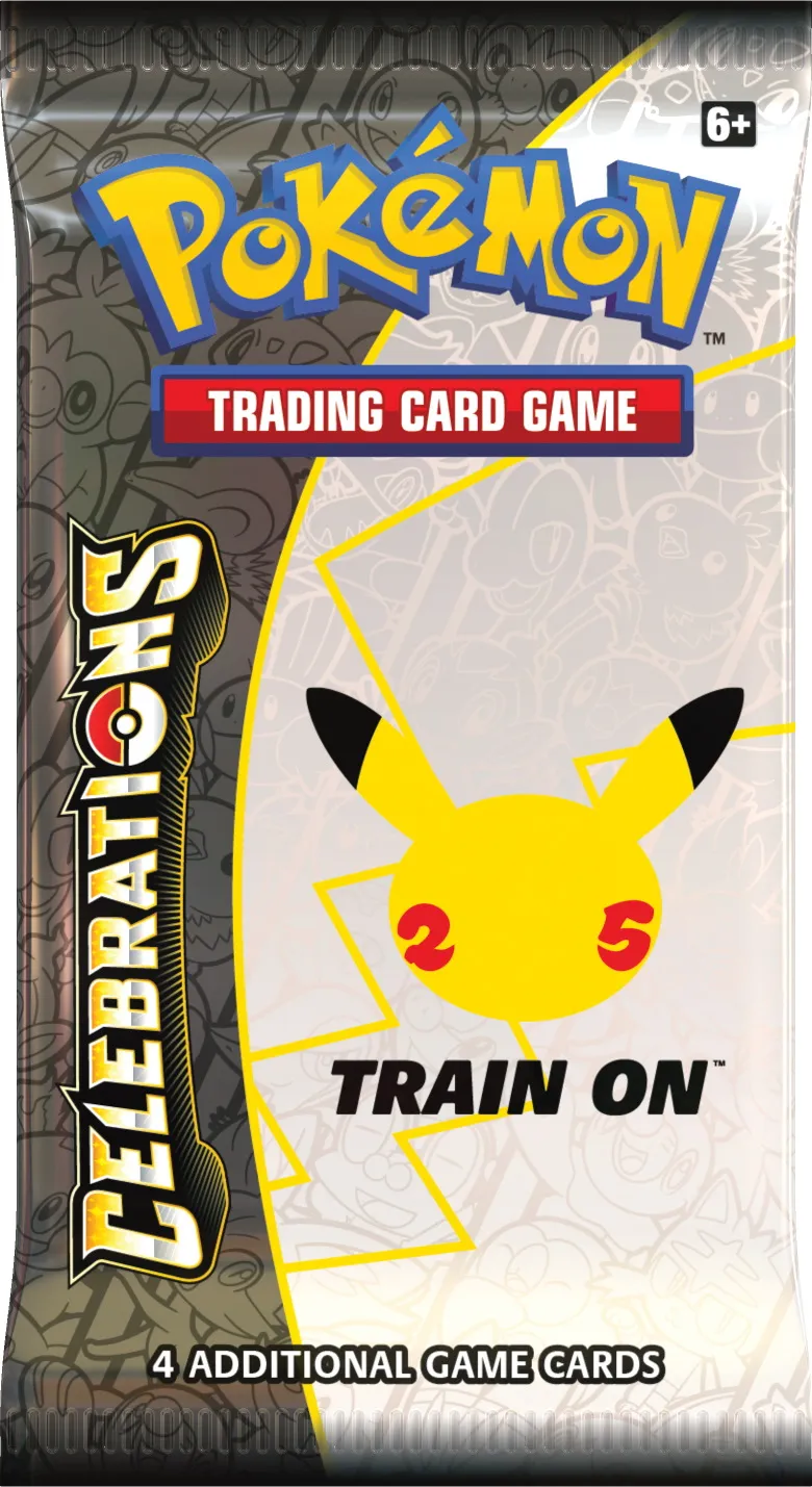 Pokémon Trading Card Game Announces 25th Anniversary Celebration Collection