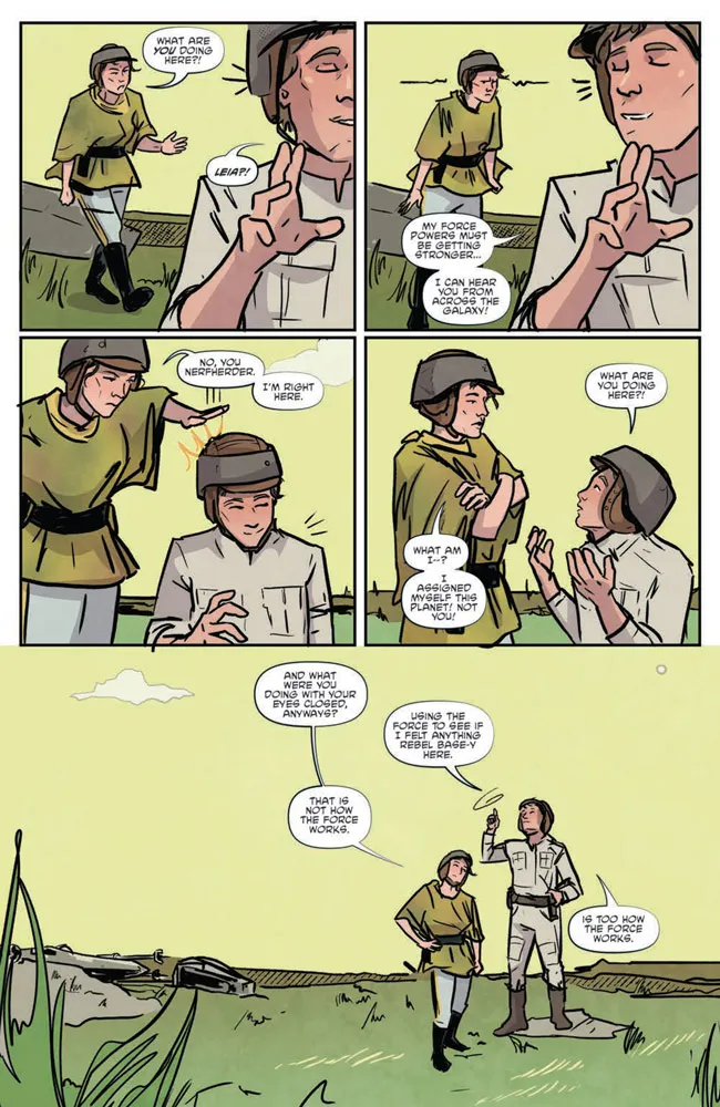 New Star Wars Comic Sees Leia And Luke Skywalker Visiting Jedi Fallen Order Planet