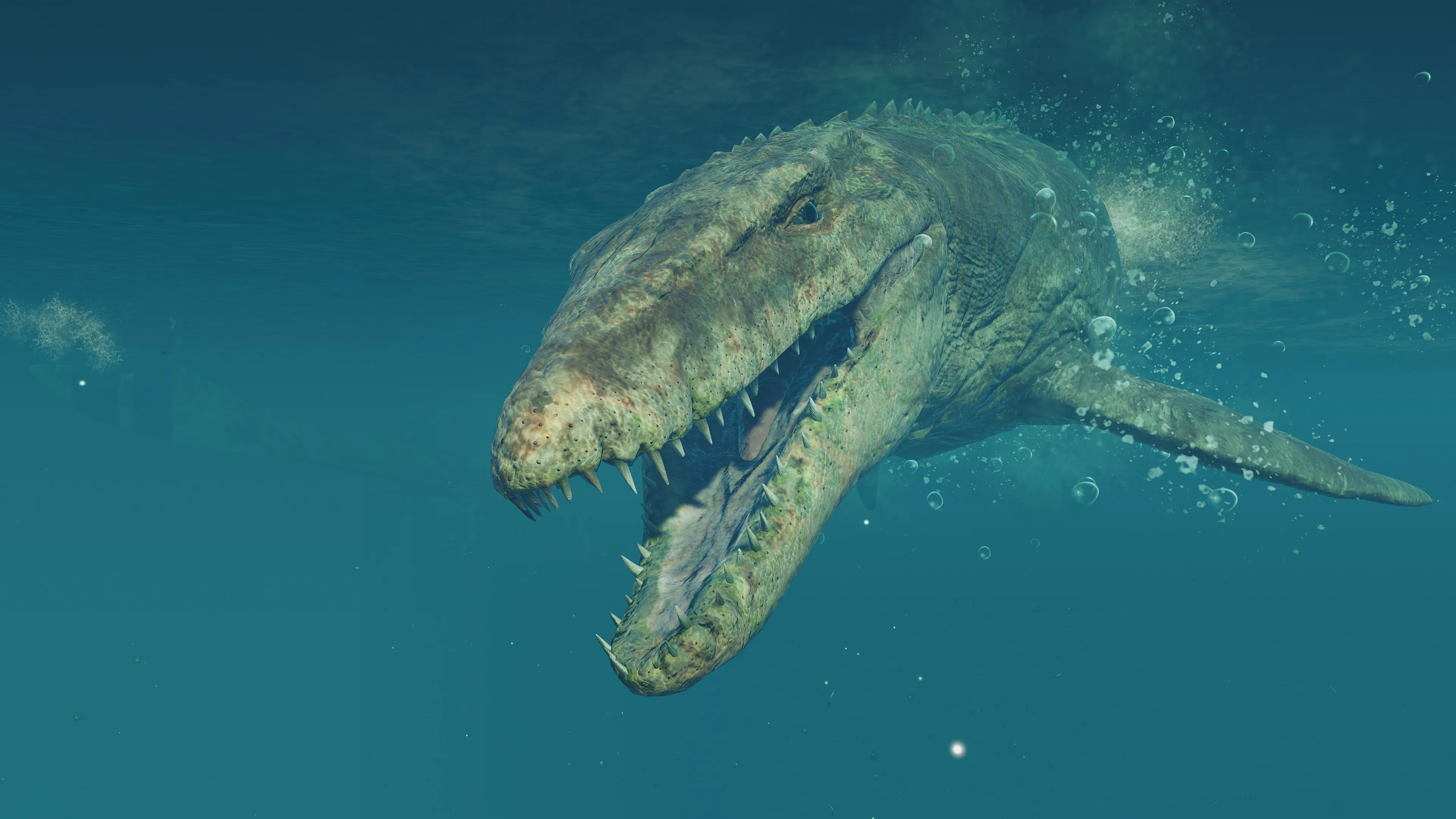 Jurassic World Evolution 2 Arrives On November 9, Take Your First Look At The Mosasaurus!