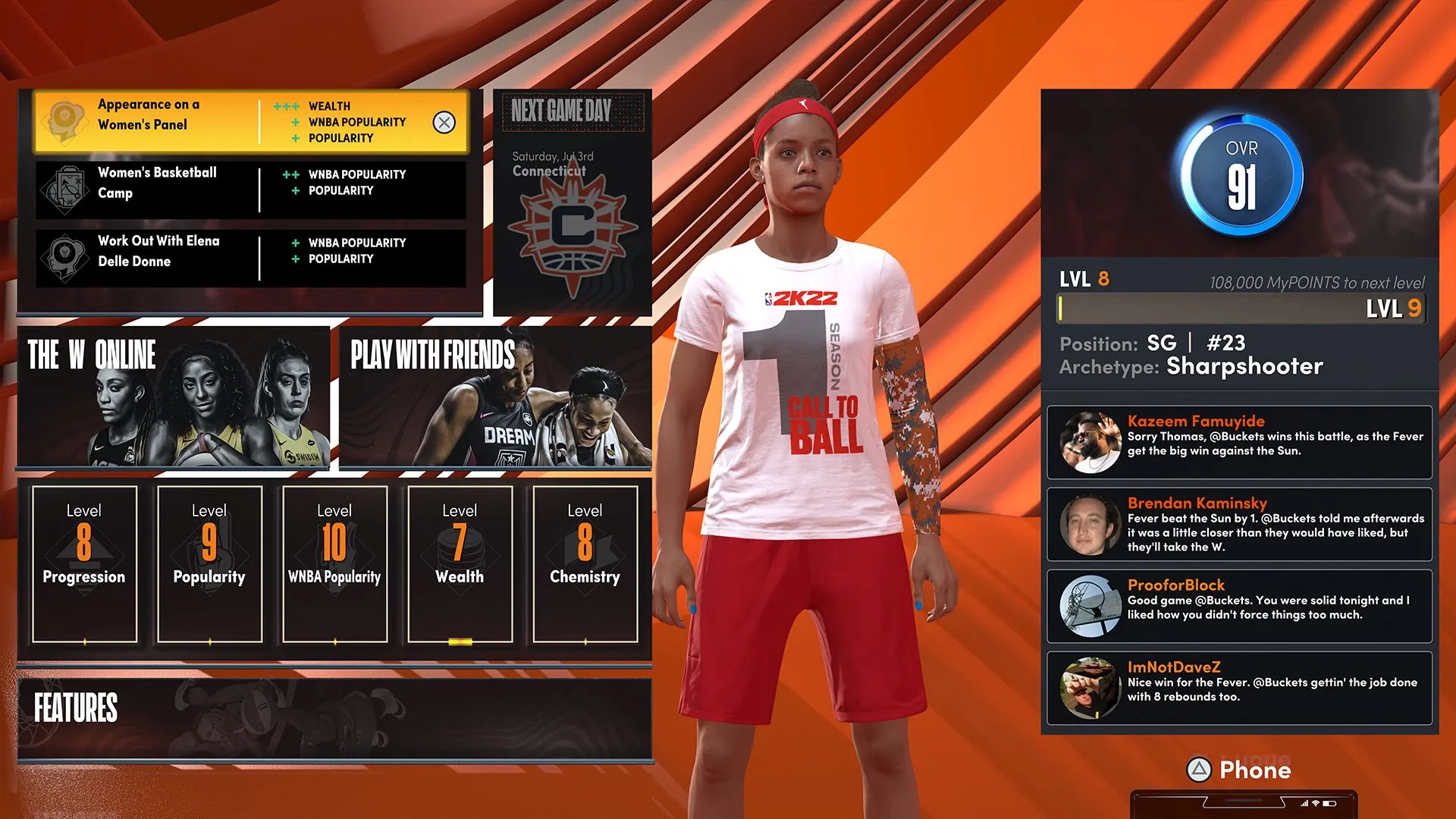 NBA 2K22 Brings Back The W, Adding A New Badge Progression System