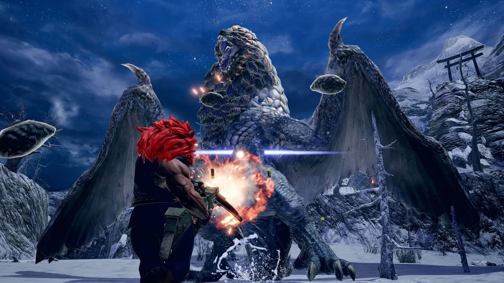 Punch Monsters In The Face With Street Fighter's Akuma In Monster Hunter Rise 