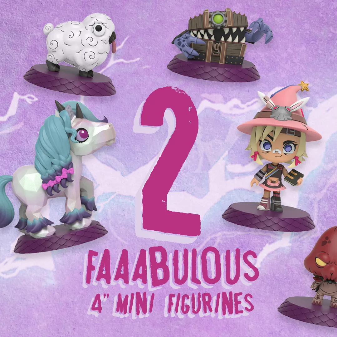 Tiny Tina Rides Into Your Figurine Collection Upon The Glorious Butt Stallion