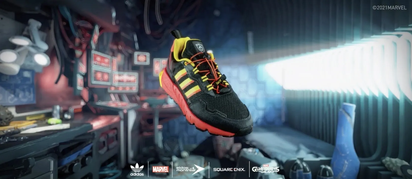 Square Enix Reveals Six Guardians Of The Galaxy Adidas Sneakers