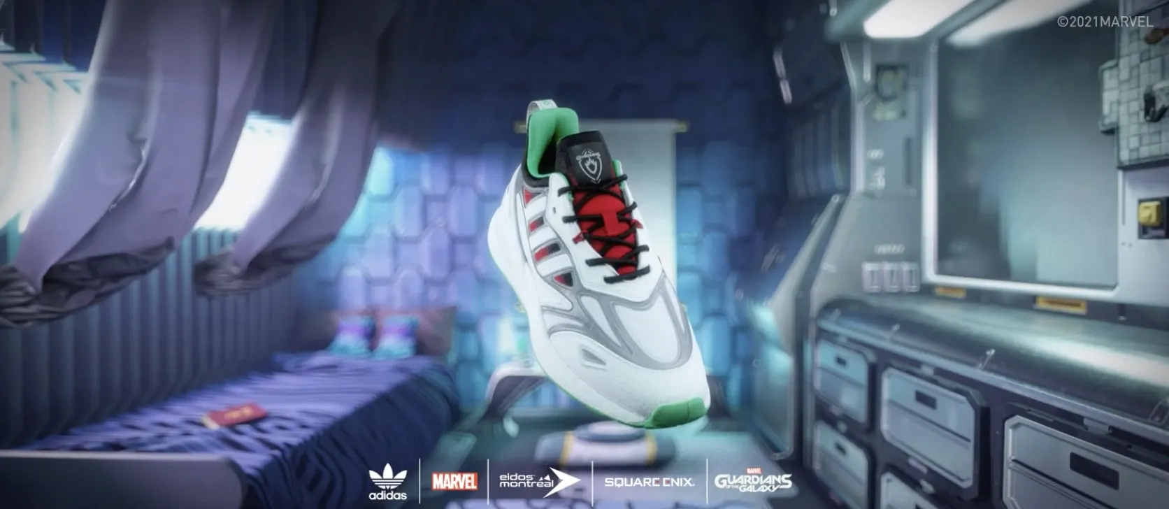 Square Enix Reveals Six Guardians Of The Galaxy Adidas Sneakers
