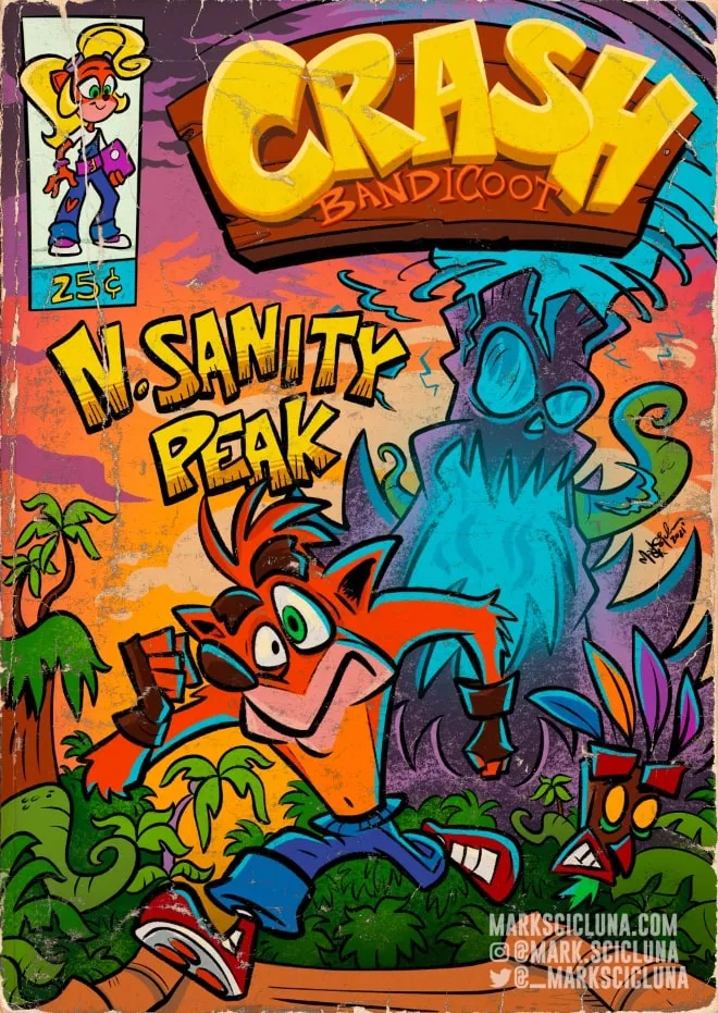 Former Rockstar Games Illustrator Creates Vintage Video Game Comic Book Covers And They Look Amazing