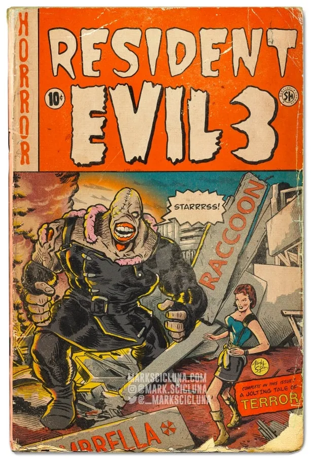 Former Rockstar Games Illustrator Creates Vintage Video Game Comic Book Covers And They Look Amazing