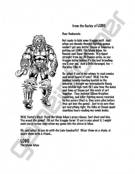 Remembering DC Comics' Canceled Lobo Game