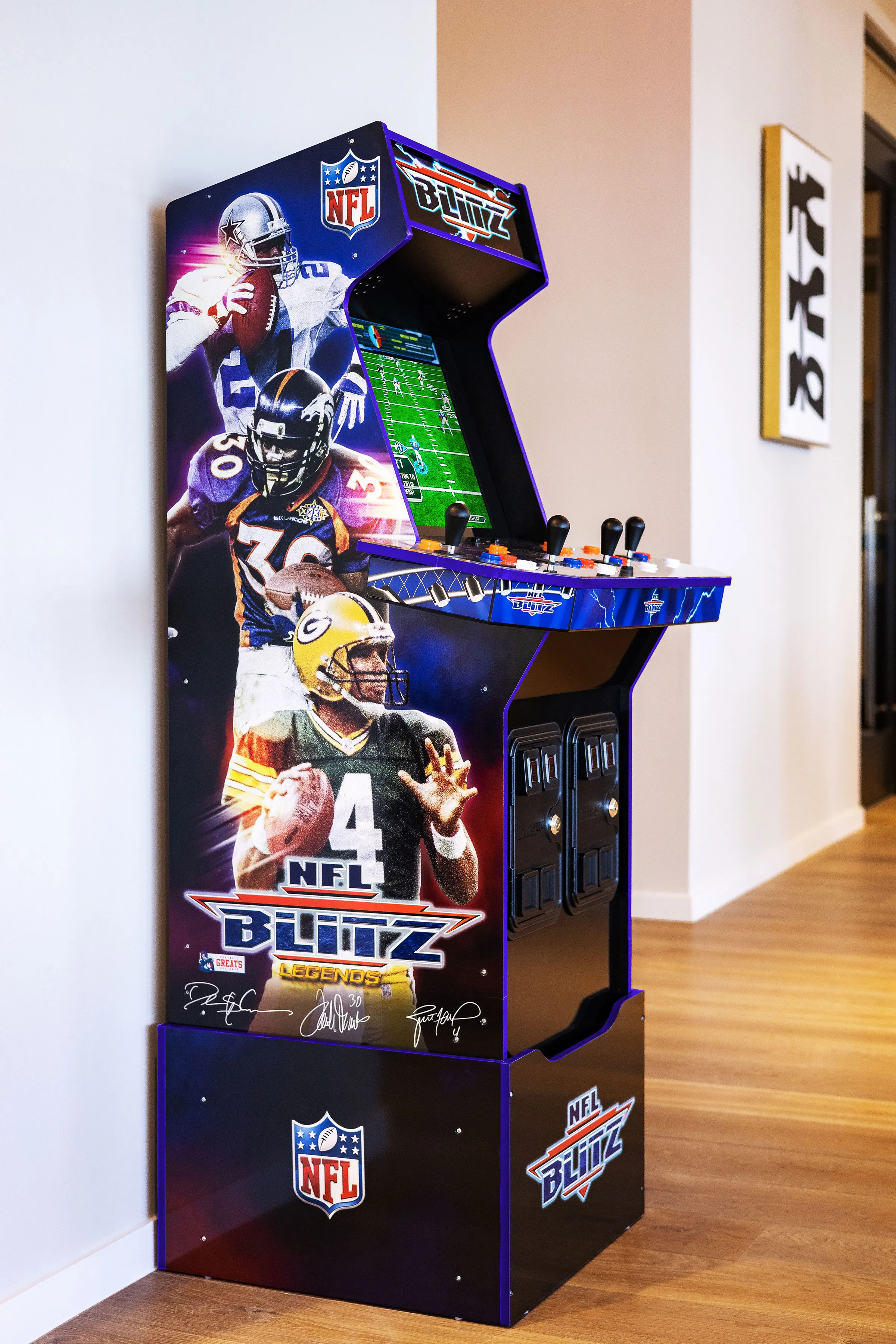 Arcade1Up Reveals NFL Blitz Legends Cabinet That Features Remasters Of Three Franchise Classics
