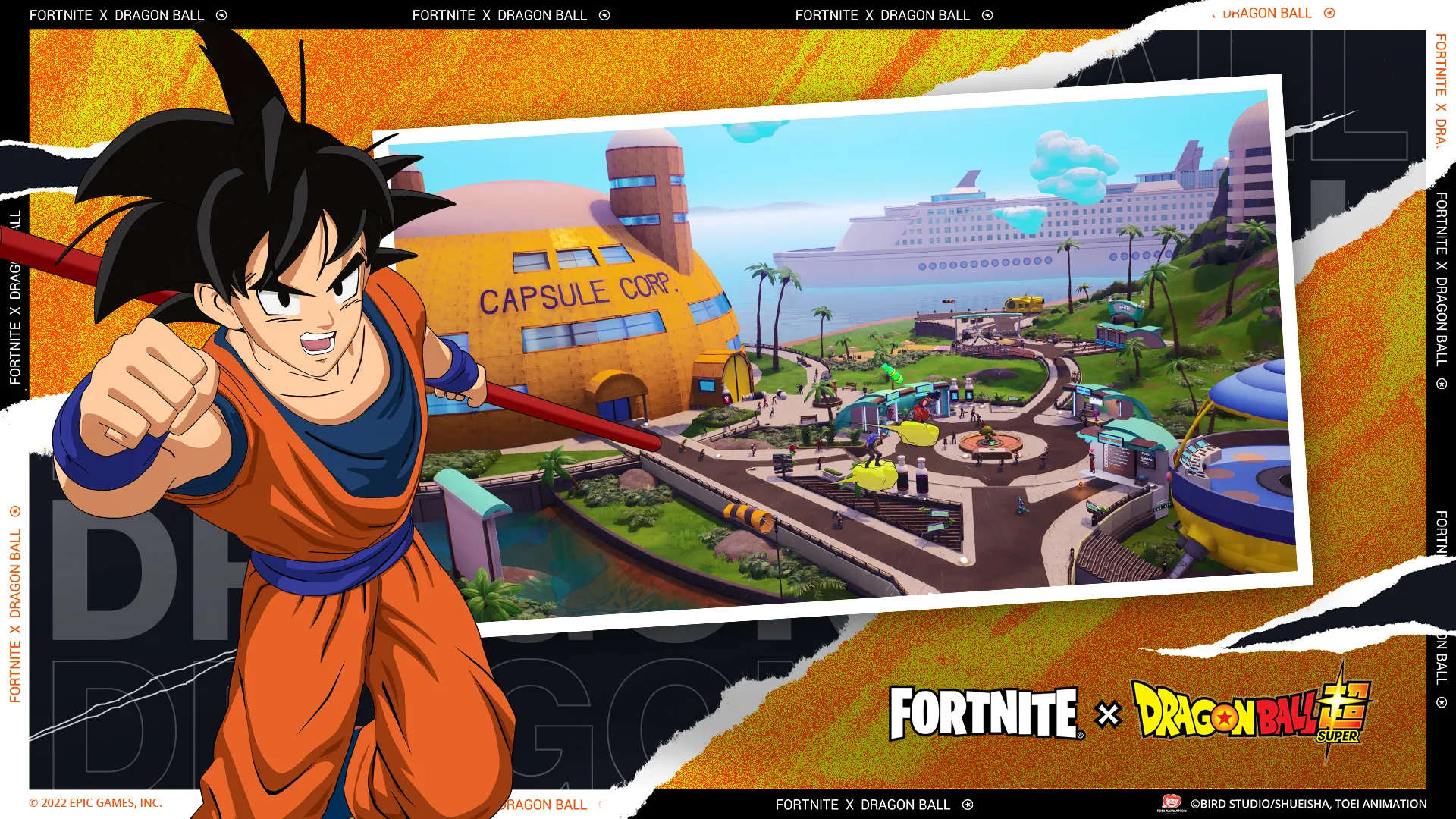 The Dragon Ball Adventure Island Is Now Live In Fortnite