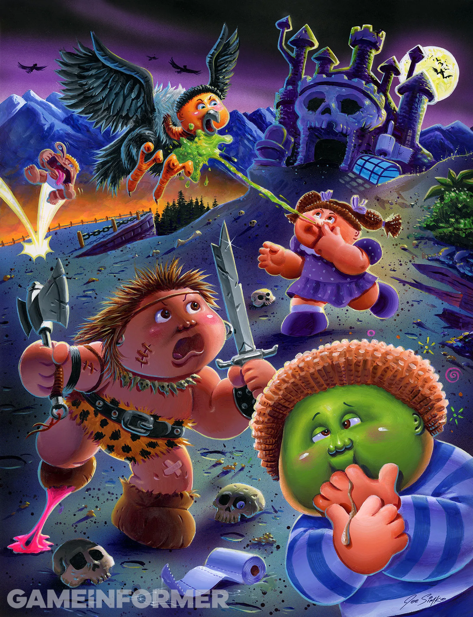 Exclusive First Preview – Garbage Pail Kids: Mad Mike And The Quest For Stale Gum