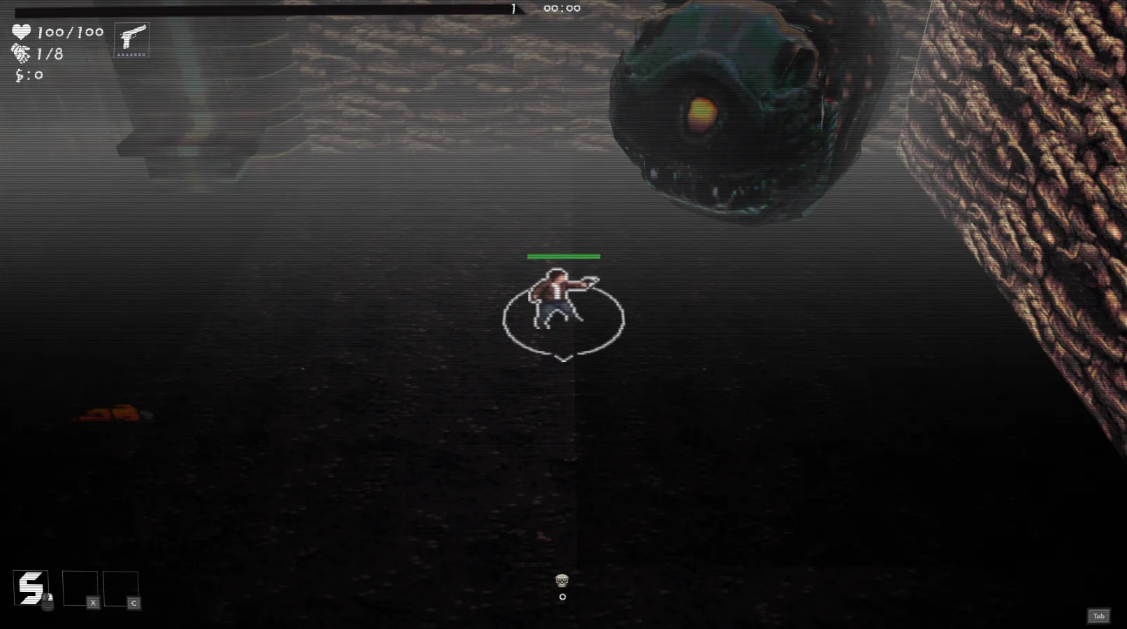 Outer Terror, An Arcade Bullet Hell Homage To B-Movie Horror, Hits PC Soon