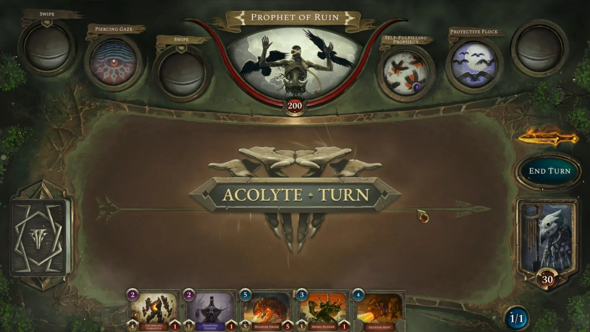 acolyte of the altar exclusive launch day release trailer gameplay roguelike deckbuilder