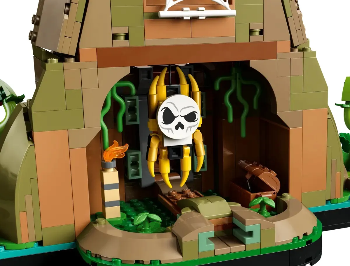 Lego Reveals The Legend Of Zelda Great Deku Tree 2-In-1 Set