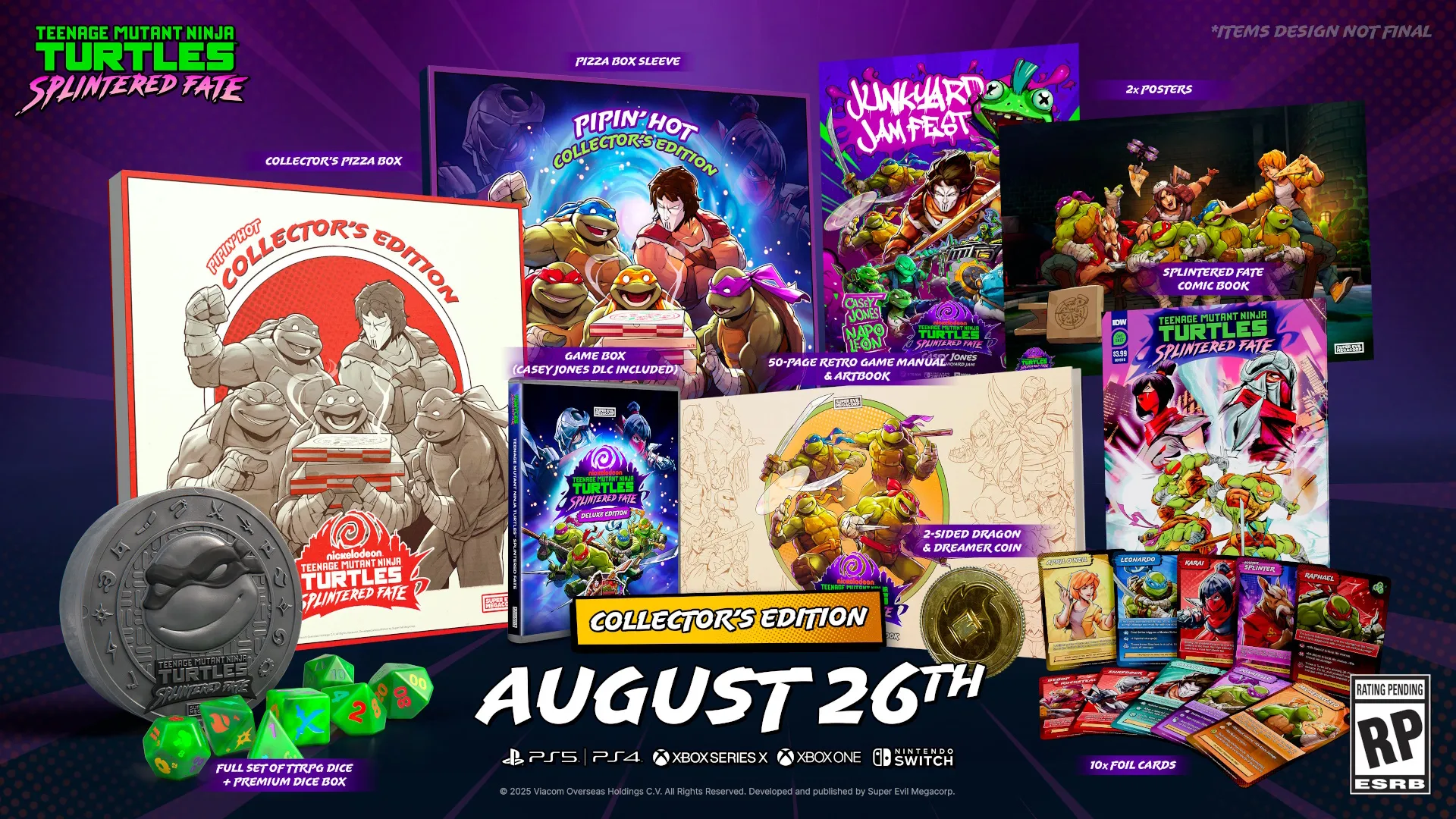 Hades-Inspired TMNT: Splintered Fate Comes To PlayStation And Xbox This Summer
