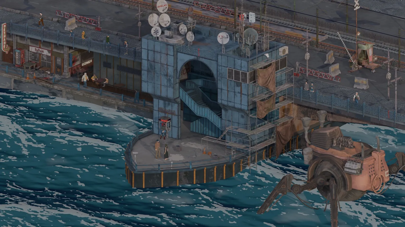 Pera Coda Is A Narrative Mystery Set In Istanbul About A Man Trapped In A Loop Between Life And Death