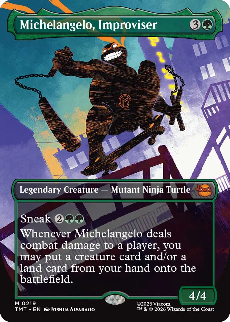 Magic the Gathering Teenage Mutant Ninja Turtles TMNT Set Commander Arena Standard