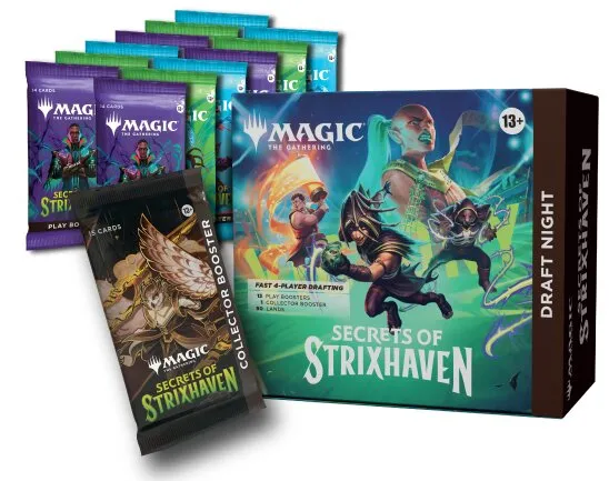 Magic: The Gathering Secrets Of Strixhaven New Cards Preview Bundles Collector's Commander Decks
