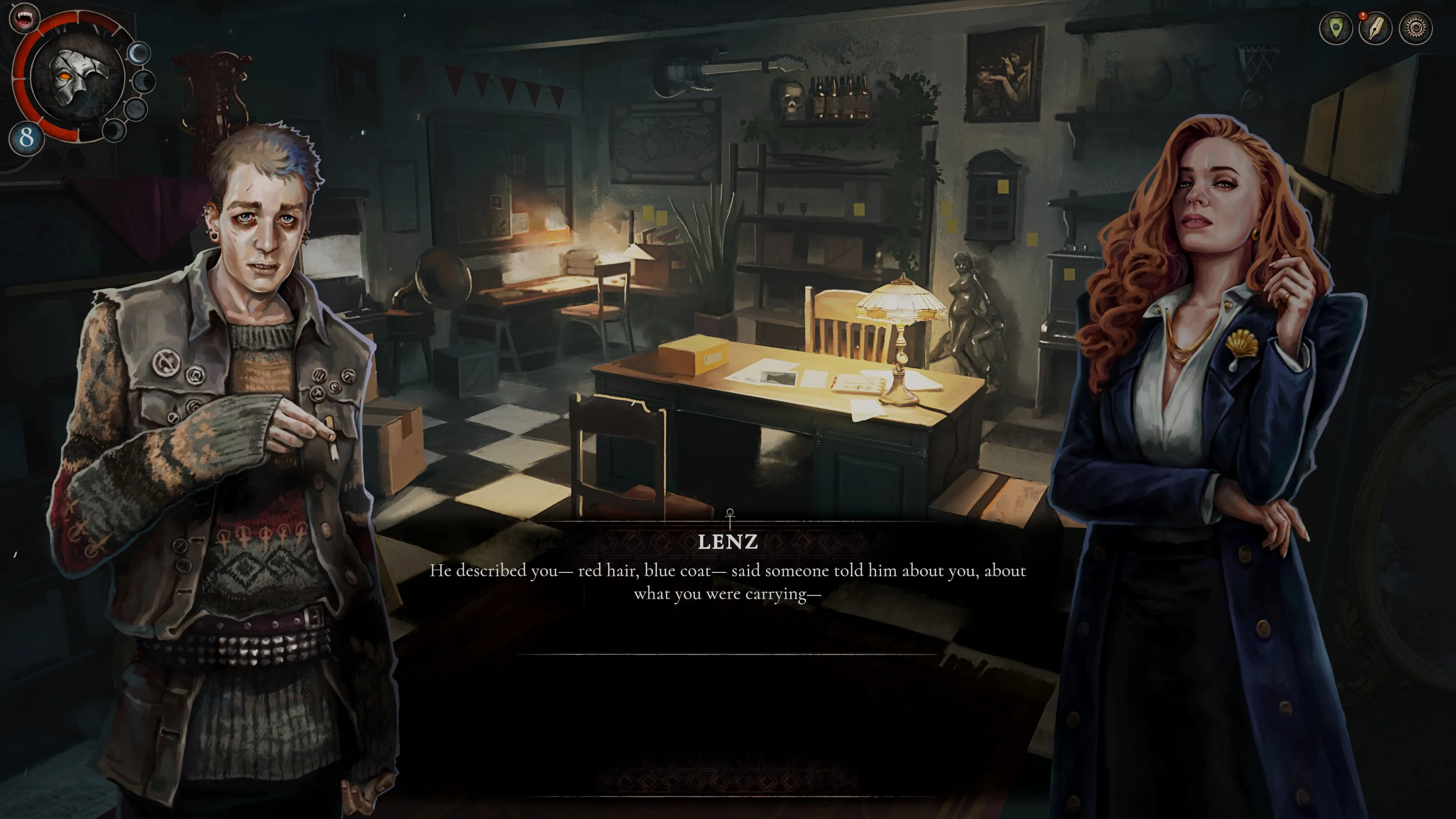 Vampire The Masquerade Oaths and Ashes Visual Novel 