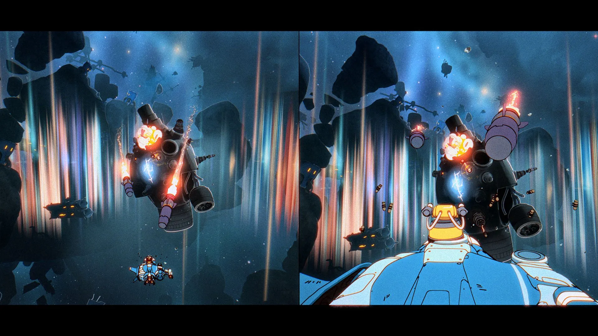 Anime nostalgia meets co-op puzzle action