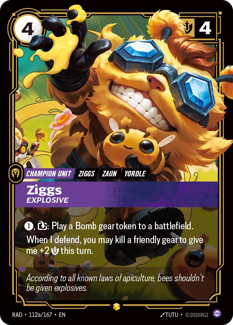 Exclusive Riftbound Radiance Reveal - Ziggs, Explosive