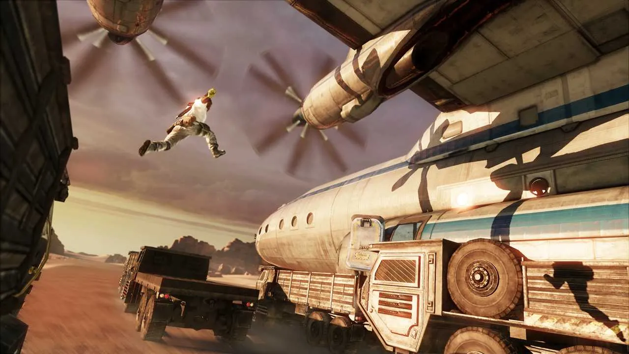 Planes, Fire, And Guns In New Uncharted 3 Multiplayer Trailer