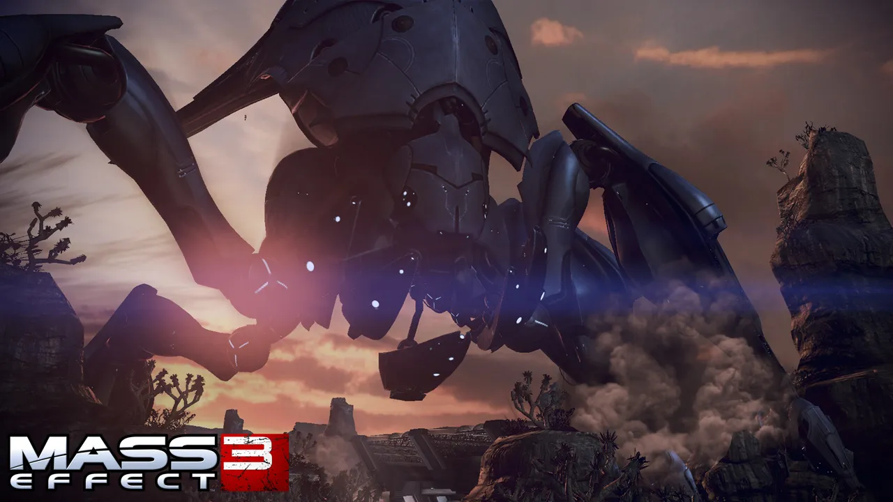 Shepard Rescues A Krogan Female And Teams Up With Anderson