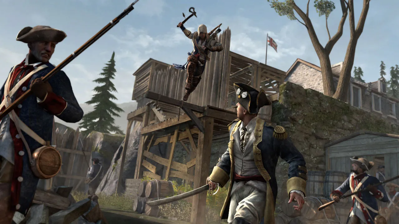 Roughing Up Redcoats With Style