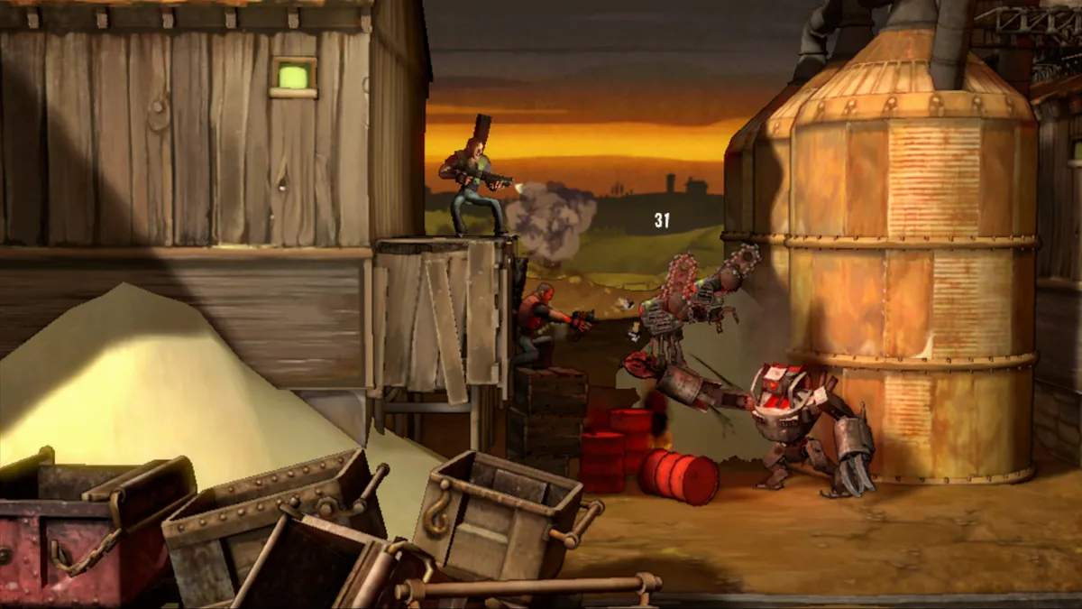 Run, Gun, And Shoot Many Robots With P. Walter Tugnut