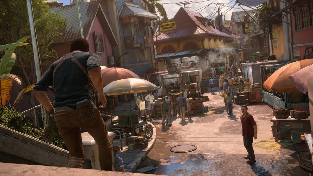 Extended Uncharted 4 Sequence Finds The Drake Brothers In Trouble