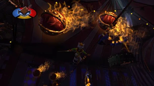 New Sly Cooper Screens Feature Archery, Jesters, And Lasers
