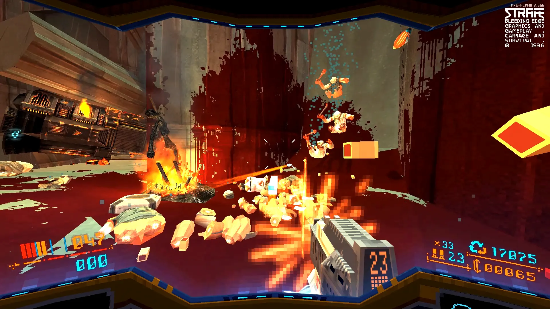 Retro First-Person Shooter Strafe Blasts Onto PC On March 28