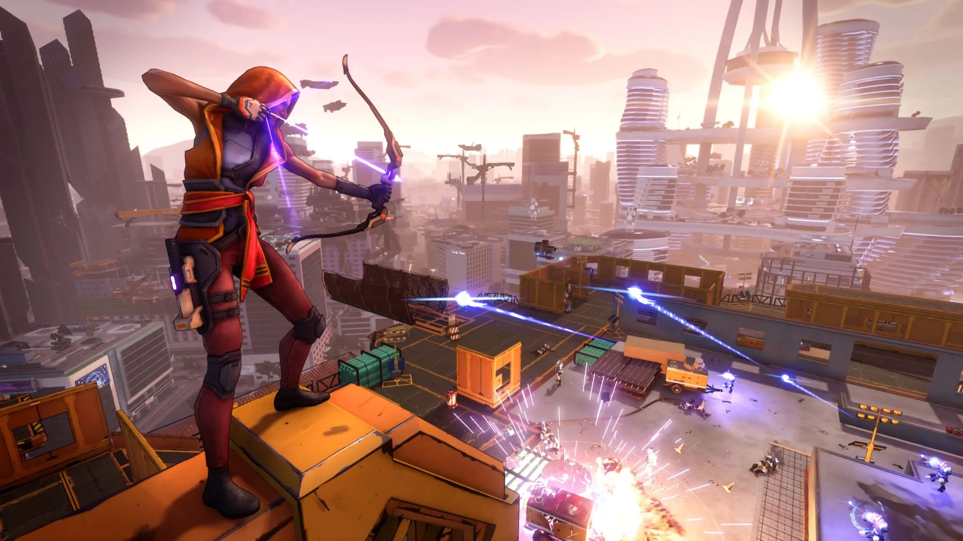 Agents And Vehicles On Display In Ride For Mayhem Trailer 