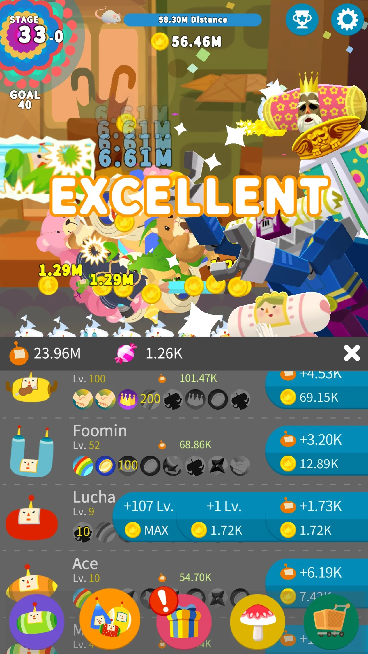 Tap Your Screen Across Four Different Worlds To Get Your Katamari To Legendary Size