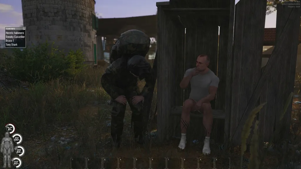 Your body is a temple in this open-world survival title