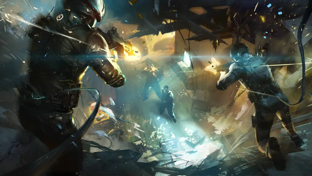 Check Out New Concept Art From Rainbow Six Patriots