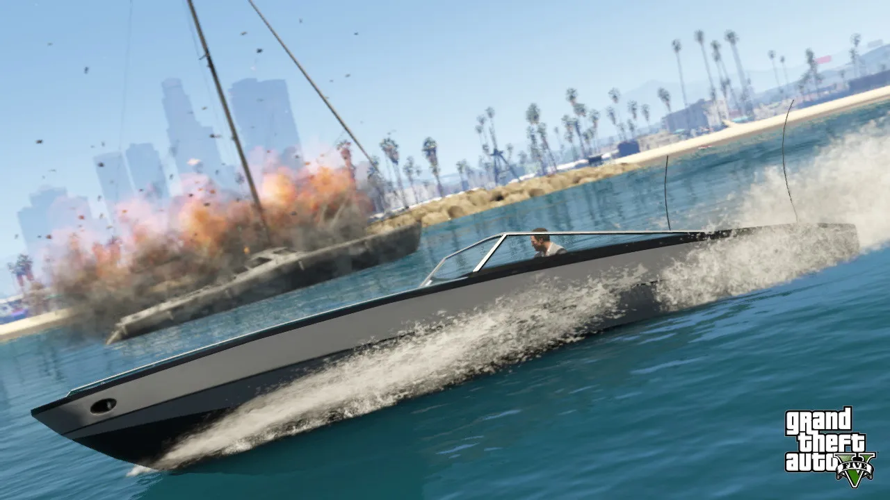 Grand Theft Auto V Screens Crash E3