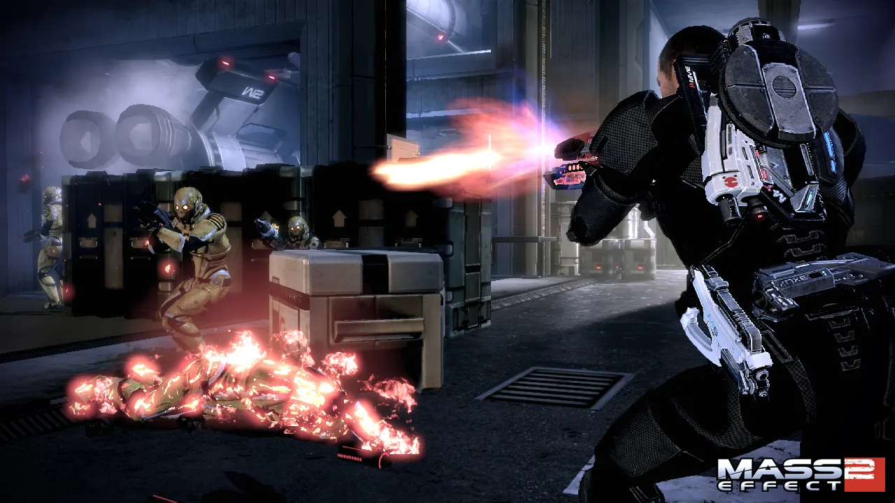 Commander Shepard Successfully Lands On PS3