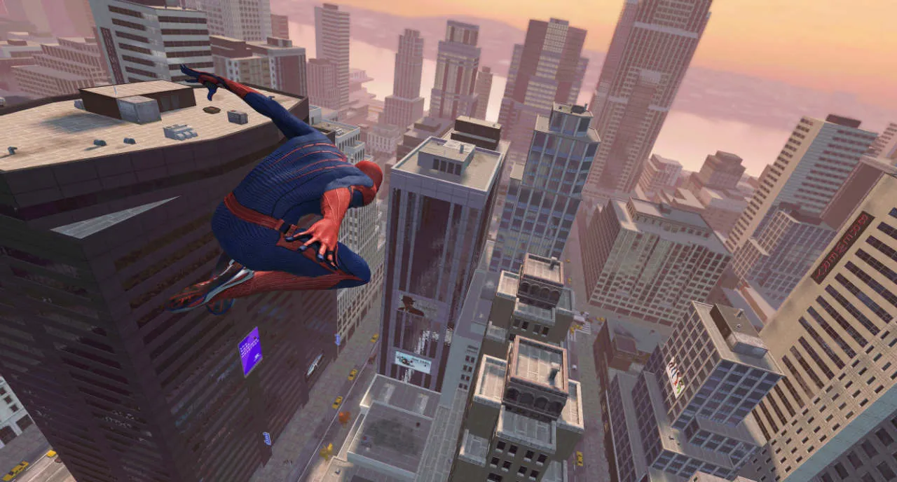 This Spider-Man Is Swinging On Cobwebs 