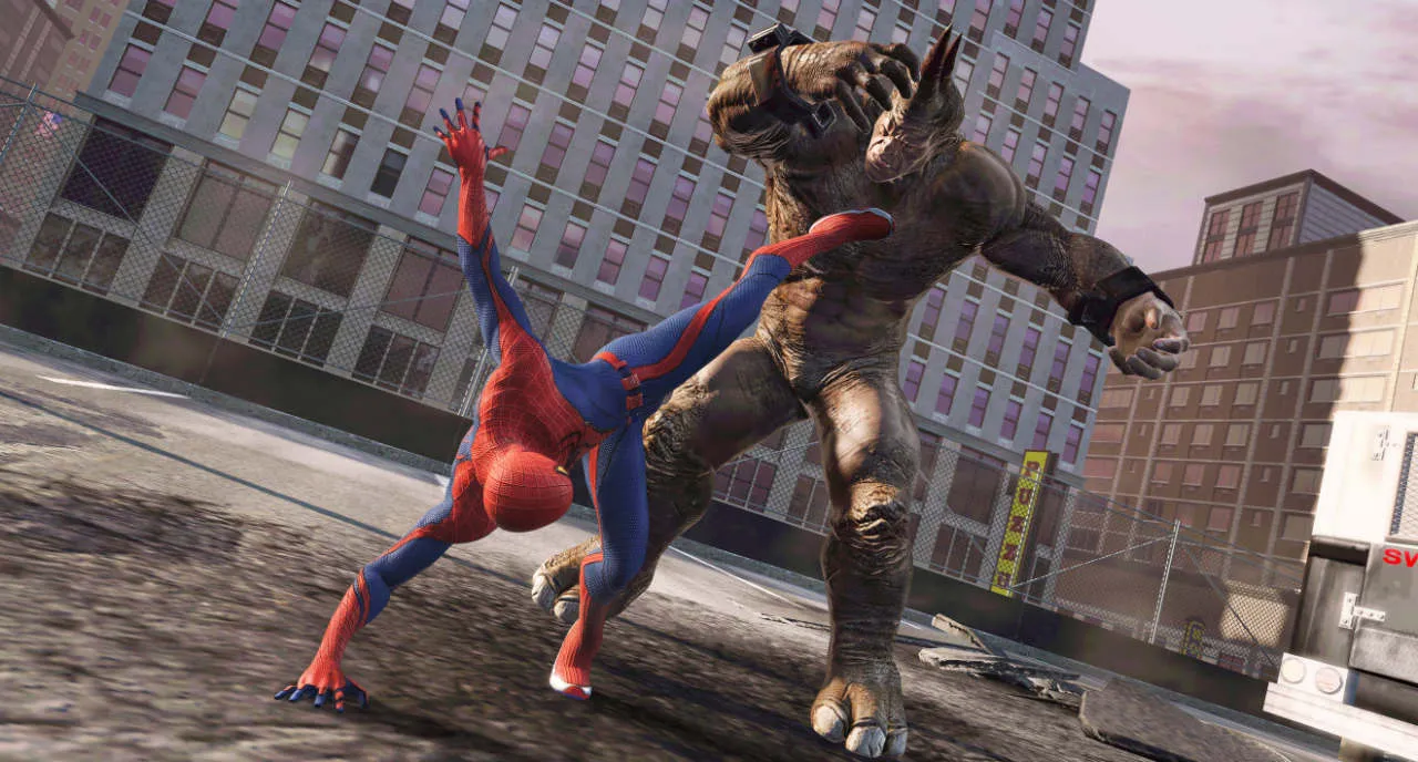 This Spider-Man Is Swinging On Cobwebs 