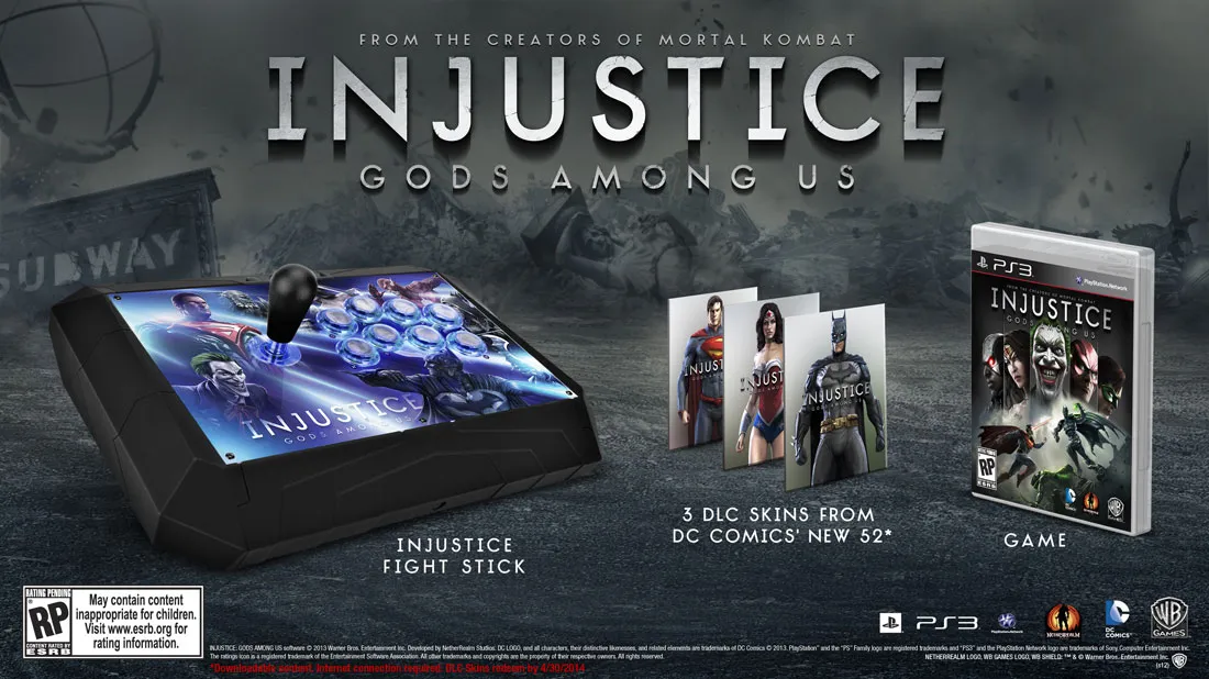 Injustice: Gods Among Us Release Date & Collector's Editions Revealed